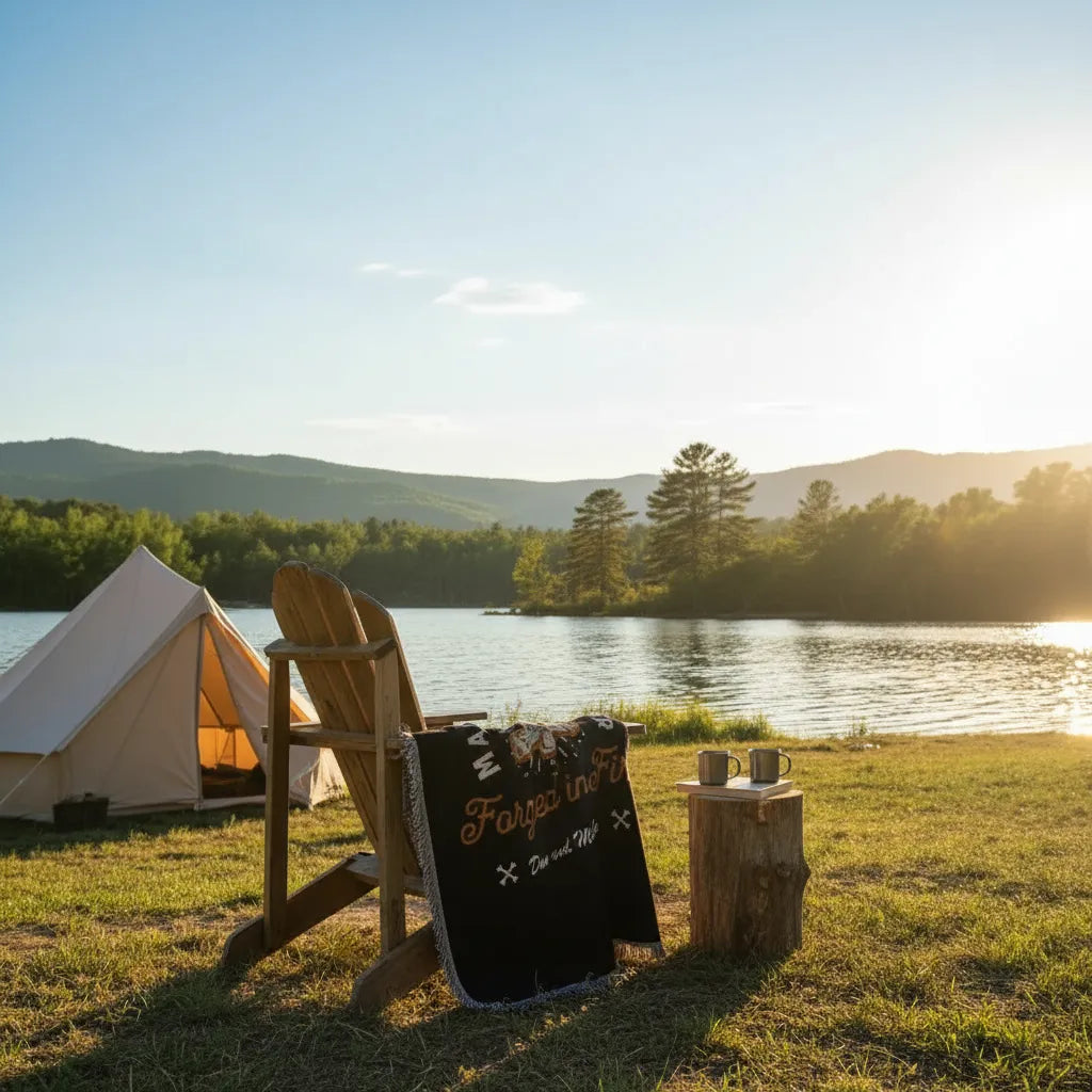 Made for Each Other Personalized Heirloom Woven Blanket